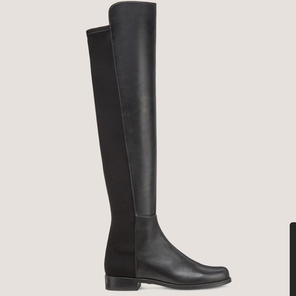 Stuart Weitzman Black Over-the-Knee Boots 5050